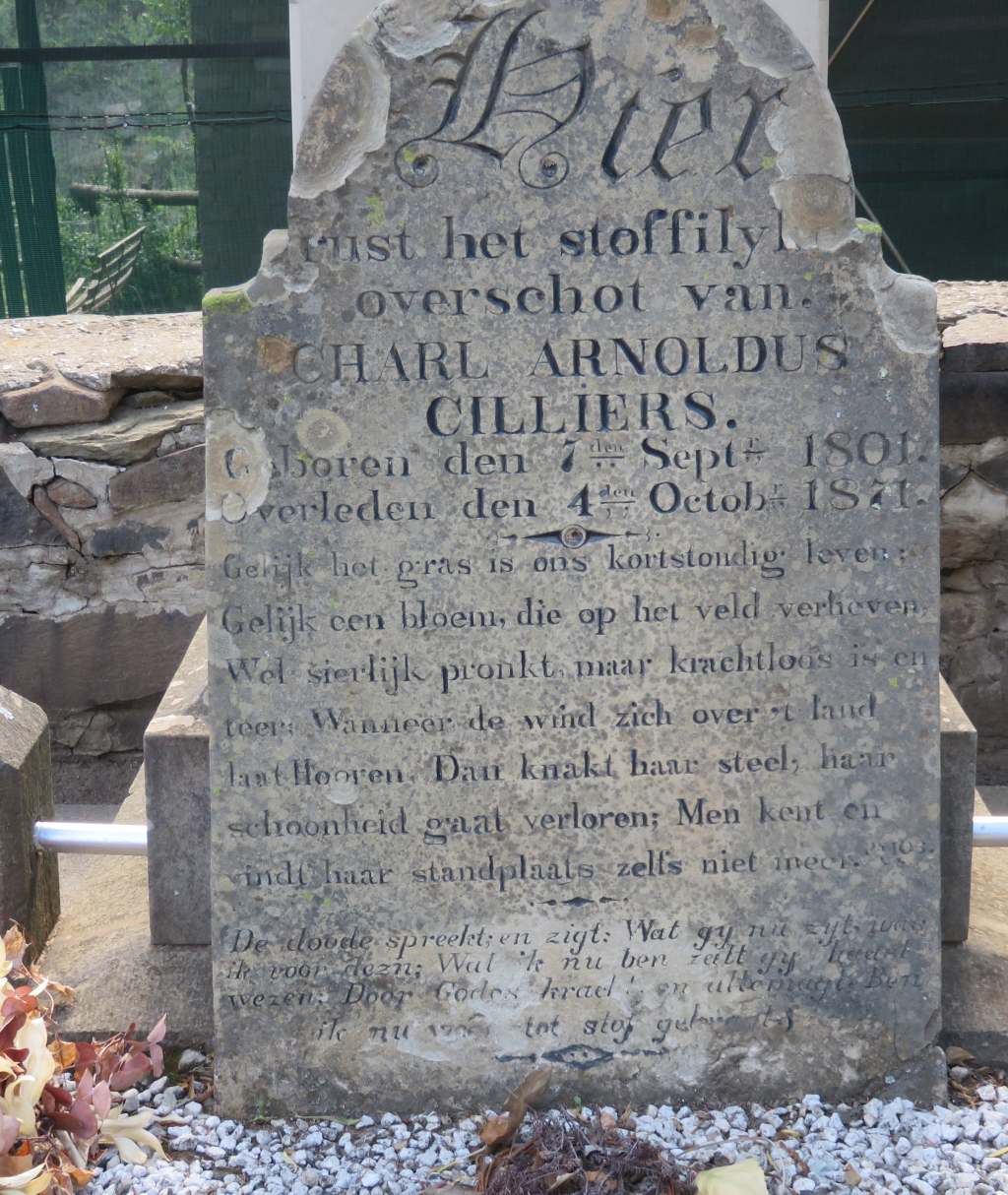 Lindley Doornkloof grave Cillier